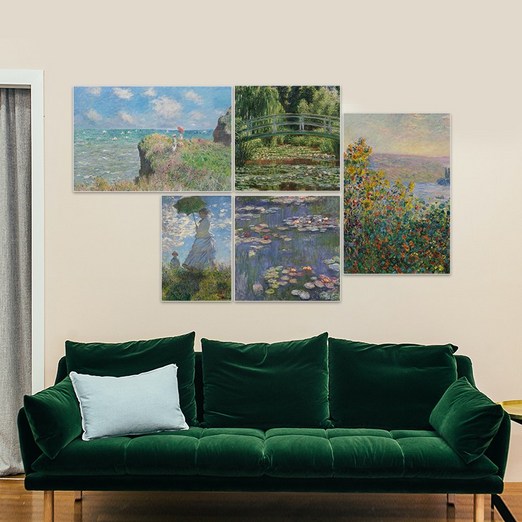 빈센트 반고흐 클로드 모네 인테리어 액자 명화 그림 선물 거실액자