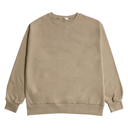 오버핏 기모 맨투맨 티셔츠 남녀공용 긴팔 남성 여성 무지 라운드 기본 빅사이즈