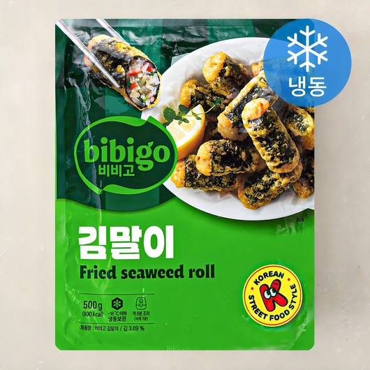 김말이 비비고 김말이 (냉동), 500g, 1개