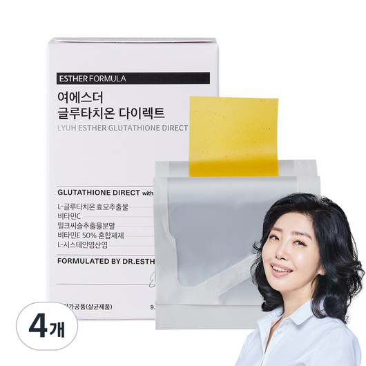 에스더포뮬러 글루타치온 다이렉트, 10g, 4개
