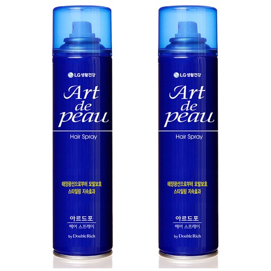 LG생활건강 아르도포 헤어 스프레이, 280ml, 2개