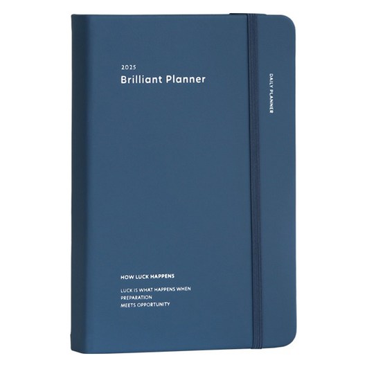 아이코닉 2025 브릴리언트 데일리 플래너, 07 French navy, 07 French navy, 1개