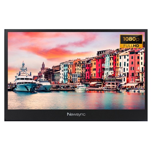 뉴싱크 FHD IPS 포터블 모니터, 31cm, P140FT