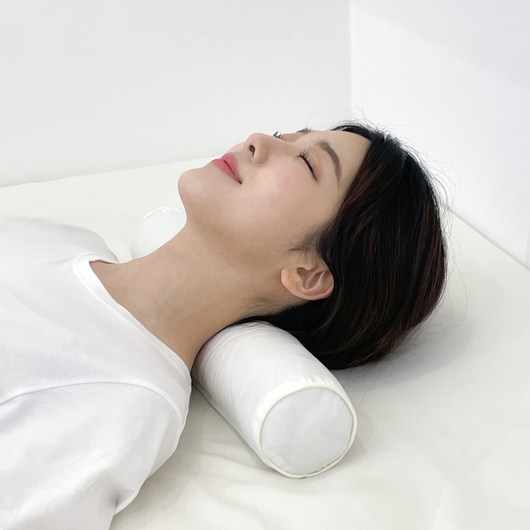 집콕 바이오비드폼 경추베개, 화이트, 1개