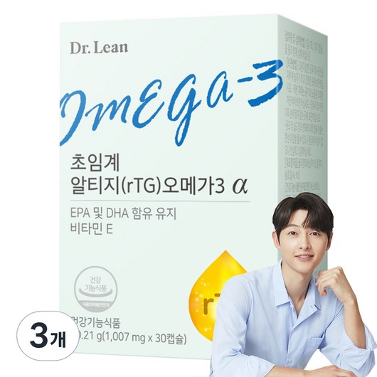 닥터린 초임계 알티지 오메가3 알파 30g, 30정, 3개