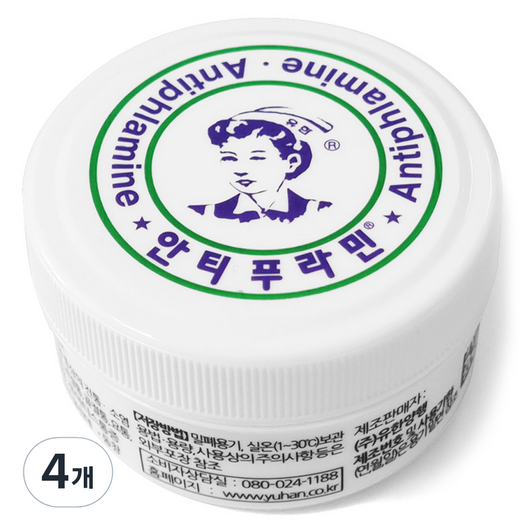 안티푸라민 유한양행 바르는 진통소염 연고 30ml, 4개