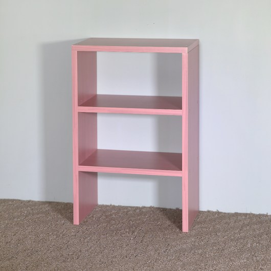 진달래 양지가구 3단 선반 원목선반