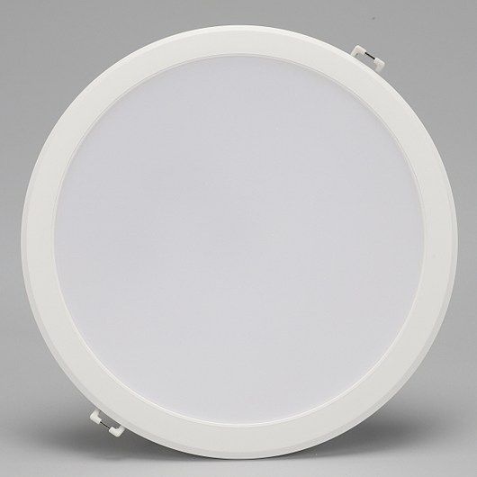 비츠온 LED 다운라이트 슬림 매입등 40W 226 x 32.5 mm, 화이트(조명), 주백색(전구), 4개