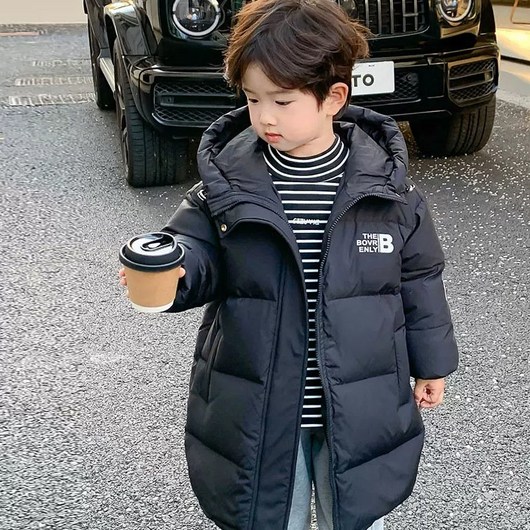 키즈송이 아동겨울 패딩 90%오리털 아동복 남아 여아 롱패딩 주니어 겨울 아우터 패딩점퍼