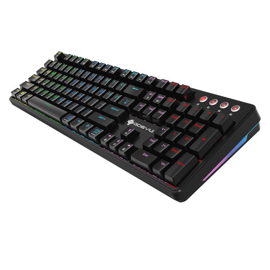 지데빌 GDEVIL G917 SCUD 개스킷 게이밍 기계식 키보드 화이트