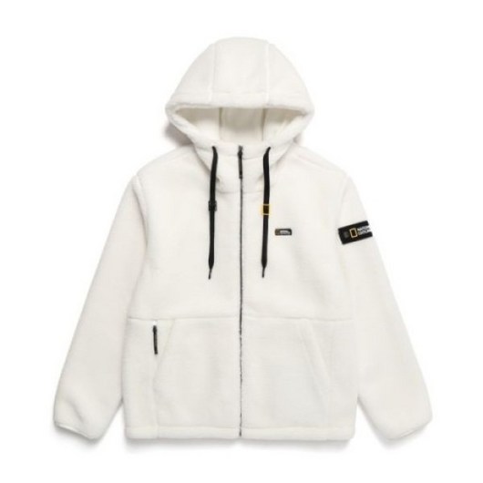 매장정품 내셔널지오그래픽 NATIONALGEOGRAPHIC 코스코니 FLEECE 뽀글이 후드 F-ZIP N234UFJ110 1572416