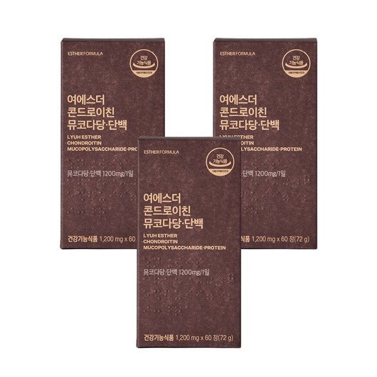 여에스더 콘드로이친 뮤코다당 단백, 60정, 1개