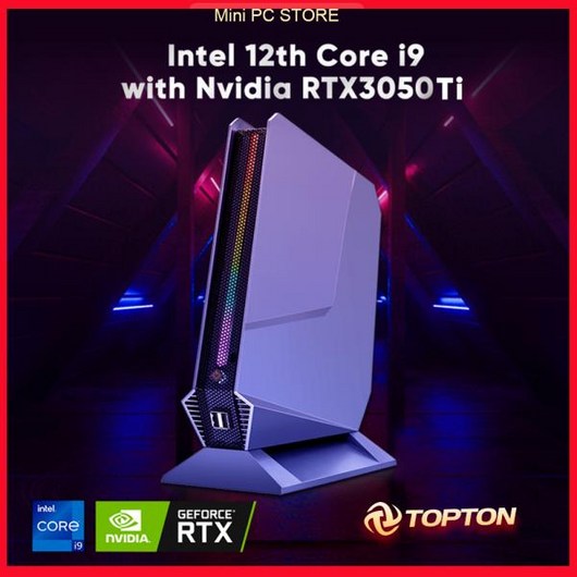 일체형PC 2023 게이머 데스크탑 컴퓨터 12 세대 인텔 i9 12900H i7 12700H 엔비디아 RTX 3050 8G 2xDDR4 윈도우 11 3x4K WiFi6, i7-10750H 1660Ti 6G, 1) No Ram No Storage i712700H