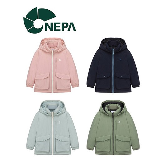 국내배송 네파 키즈 아동 숏 다운 자켓 Nepa Kids Short Down Ja