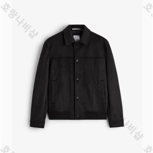 자라옴므 남성용 스웨이드 자켓 zara 2컬러