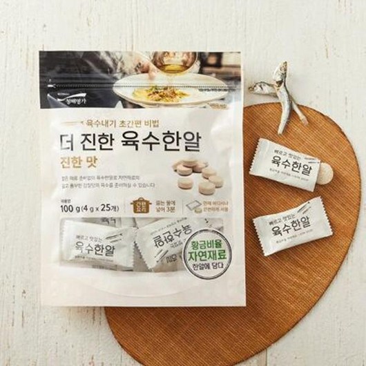 그리팅 더 진한 육수 한 알(진한 맛), 3개, 100g