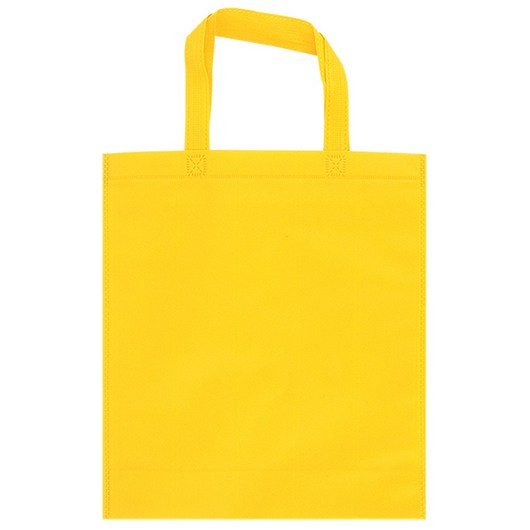 (인쇄가능)부직포가방 세로형(세로)37cm x (가로)33cm, 옐로우