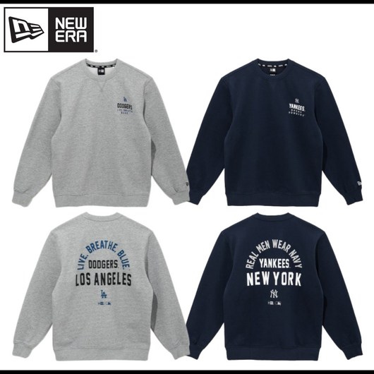 2024 F/W 뉴에라 맨투맨 MLB 아치 슬로건 M-ARC 남녀공용 긴팔 라운드 넥 뉴에라커스텀 2024 F/W 뉴에라 맨투맨 MLB 아치 슬로건 M-ARC 남녀공용 긴팔 라운드 넥 뉴에라커스텀