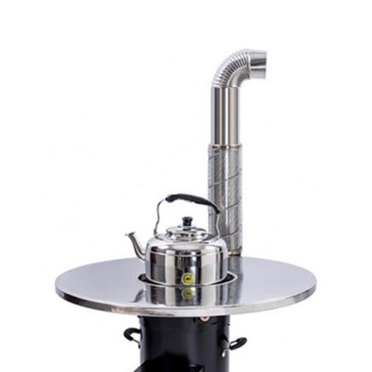 레트로 원통 장작불 테이블 난로 화로대 캠핑용 캠핑난로 야외난로 불멍화로대 화목난로 장작불난로, 1개