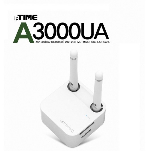 ipTIME 무선랜카드 A3000UA, 0 A3000UA, 1개
