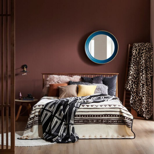 메종노아 대형 보헤미안 레트로 담요 3종 세트 메종노아가든블로썸