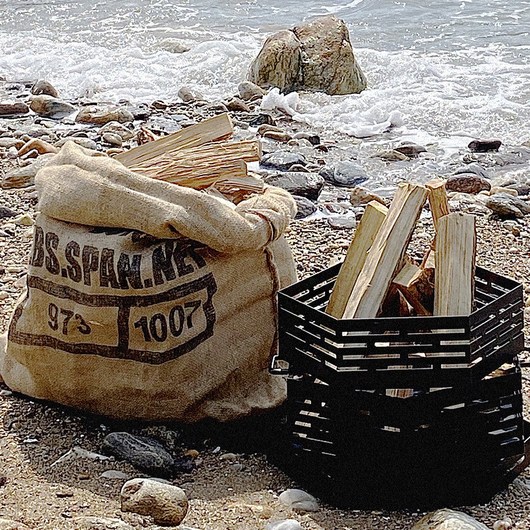 커피마대 캠핑장작 20kg 국산 참나무 감성 캠핑 소품, 1개