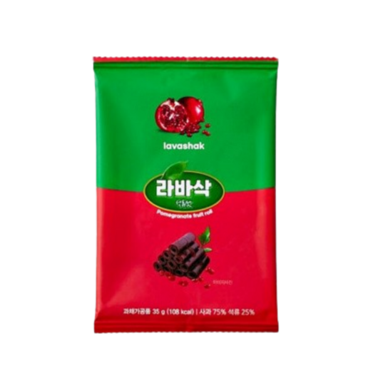 라바삭 석류맛 젤리 Lavashak 이란 전통 간식 과일젤리, 1개, 420g_라바삭 빵머리 합리적인 가격으로 만나보기