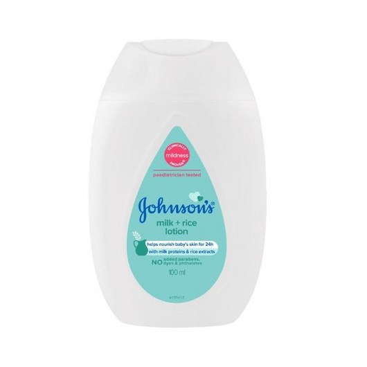 Johnson's Baby Milk + Rice Lotion, 1세트, 100ml