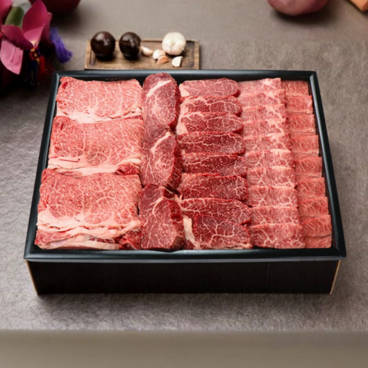 청담우 한우 1++등급 명작 선물세트 1kg, 1개