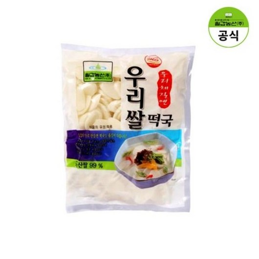 칠갑농산 우리쌀떡국 2kg, 3개