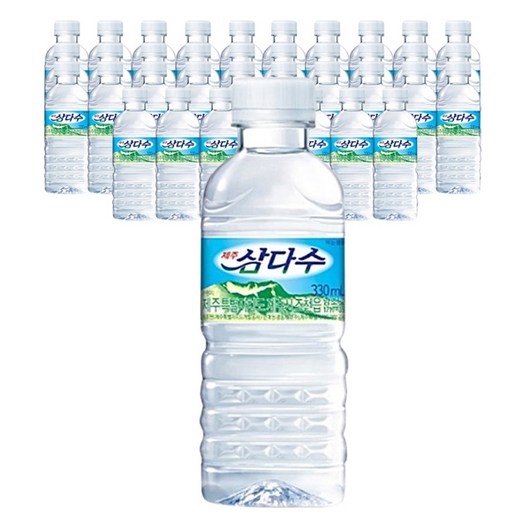 제주삼다수, 330ml, 39개