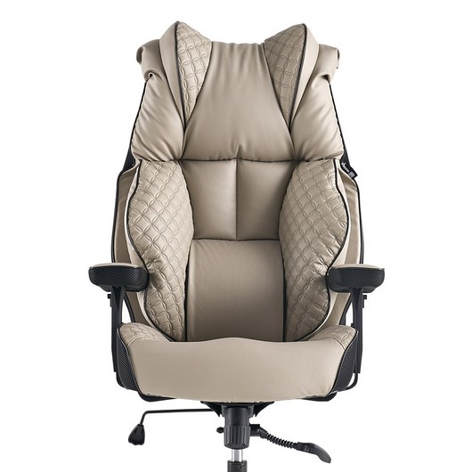 누카 올핏체어 컴퓨터 게이밍 피시방 중역 사무용 게임용 편한 의자 G900-PU, 아이보리