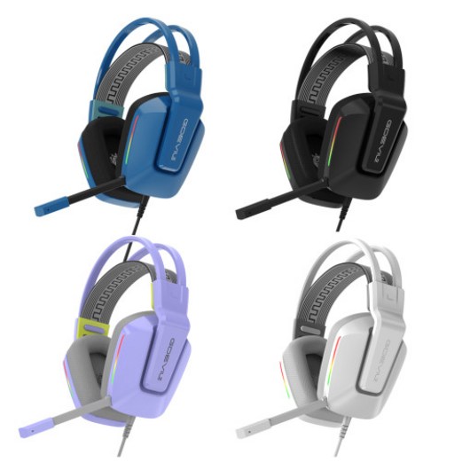 지데빌 G737 TUNE71 가상 7.1채널 RGB 게이밍 헤드셋, G737 TUNE71(화이트), 화이트