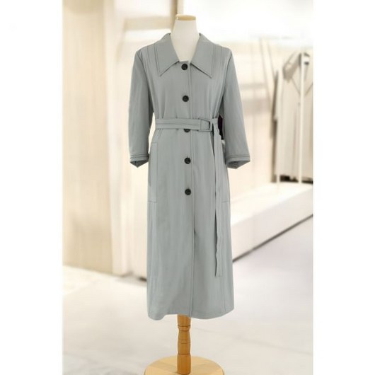 [JJ지고트] 벨티드 셔츠 카라 원피스 GL8A0OP_R3 백화점 아울렛 (3857264)