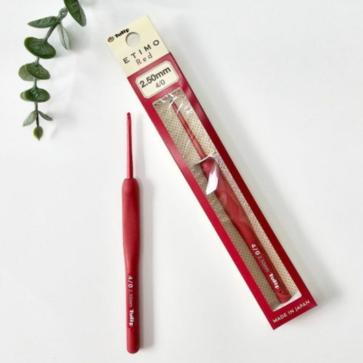 에티모 튤립 모사용 코바늘 1개 튤립코바늘