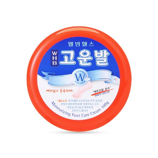 웰빙헬스 WHB고운발100g-1통, 1개입, 3개