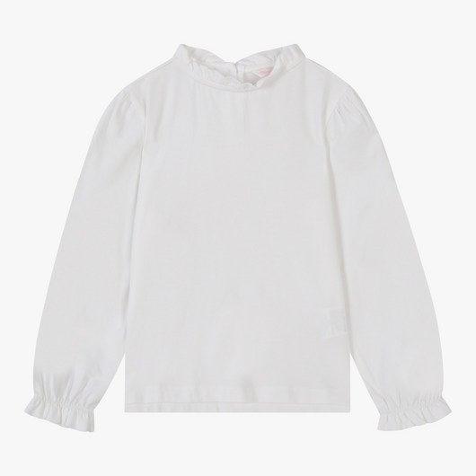 [로엠걸즈] 프릴 포인트 티블라우스 RGLW2412P_부천점