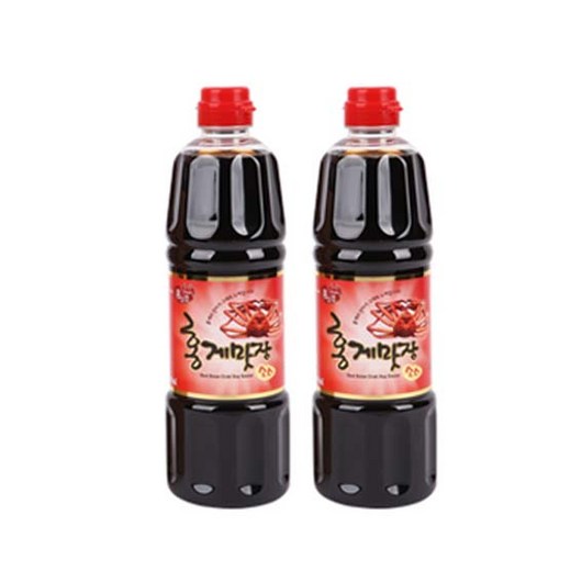 홍일홍게맛장 홍일점 홍게 맛장소스, 500ml, 2개