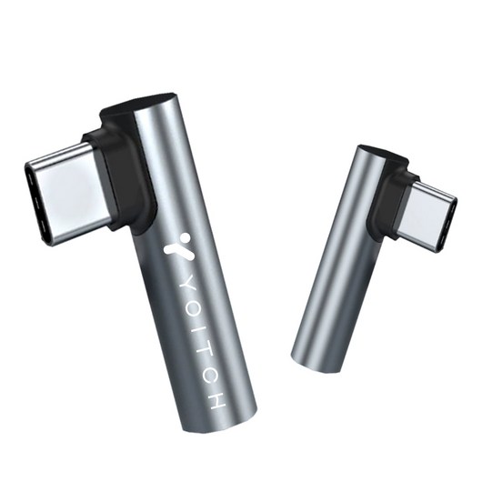 플레인n USB C타입 TO 4mm DAC 내장 오디오 이어폰 젠더, 플레인n USB C타입 이어폰 젠더(다크그레이), 1개