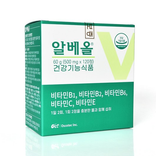 오스코텍 알베올 멀티비타민, 120정, 1개