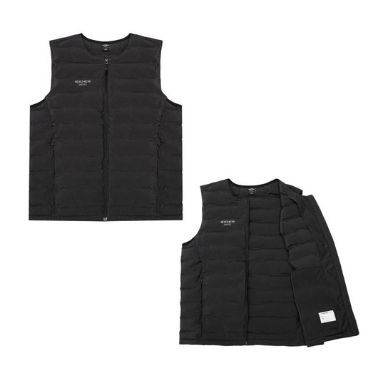 아이더 패딩조끼 작업 경량패딩 네임택 단체복 겨울 유니폼