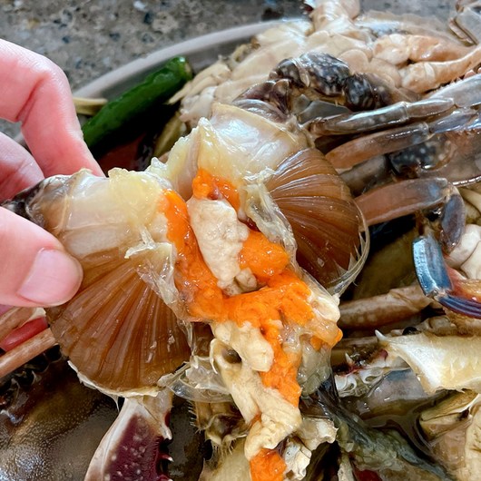 국산 연평도 암꽃게 1kg 3-5미 급냉 냉동 제철 게장 꽃게탕, 1개