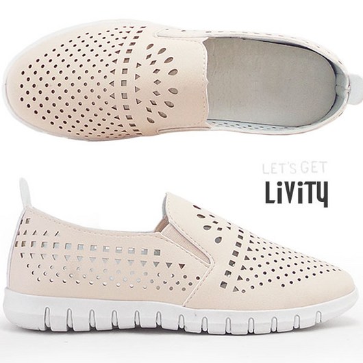 LIVITY 슬립온 펀칭단화 스니커즈 아쿠아슈즈 샌들 RW02