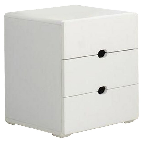제이디퍼니처 로미 3단 서랍장, 화이트