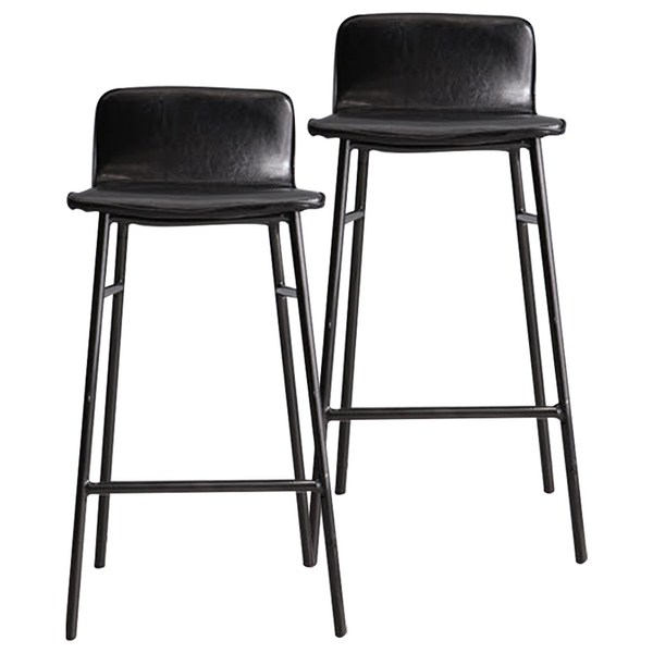 베스트리빙 바닐라 빠 체어 MF15 2p, 블랙