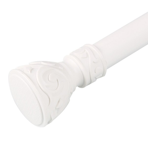  세류 커튼봉스위트 25mm, 화이트 