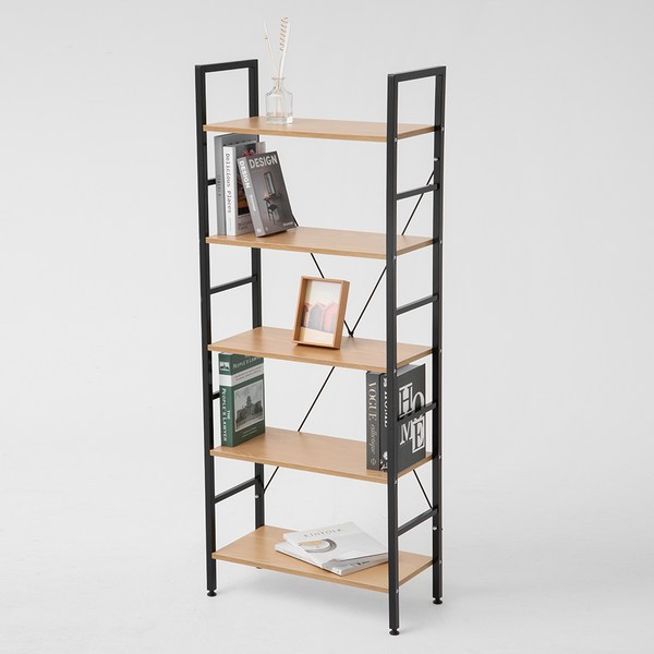 코멧 5단 책장, 블랙