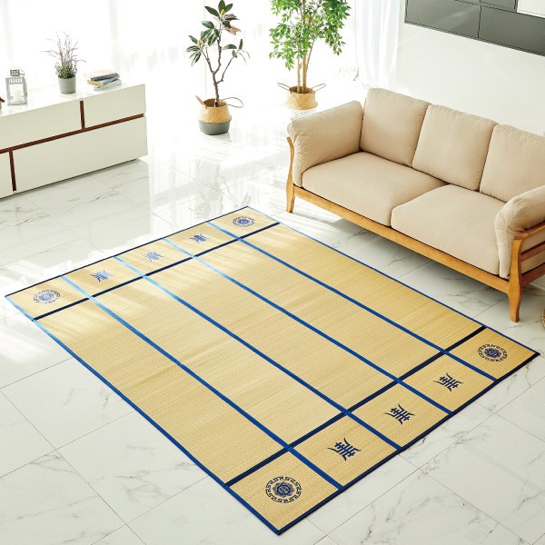 HanilMedical 왕골 접이식 돗자리 국산, 랜덤 발송