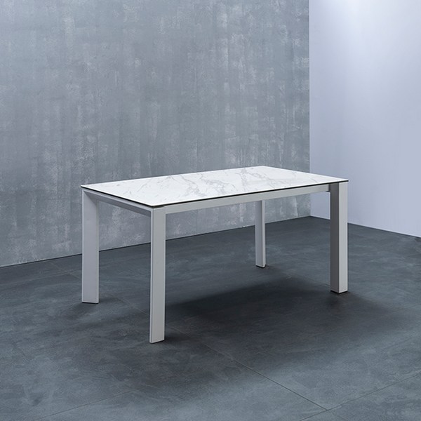  리바트 비토 4인 세라믹식탁 방문설치, 화이트마블 