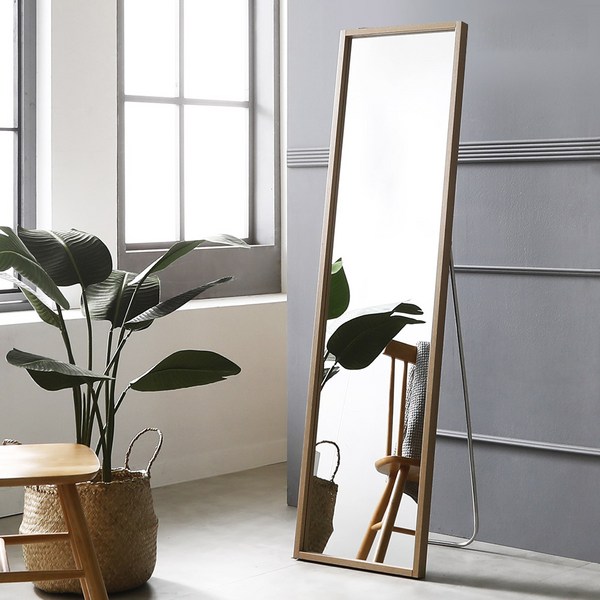 시그니쳐 전신거울 400 x 1500 mm, 메이플